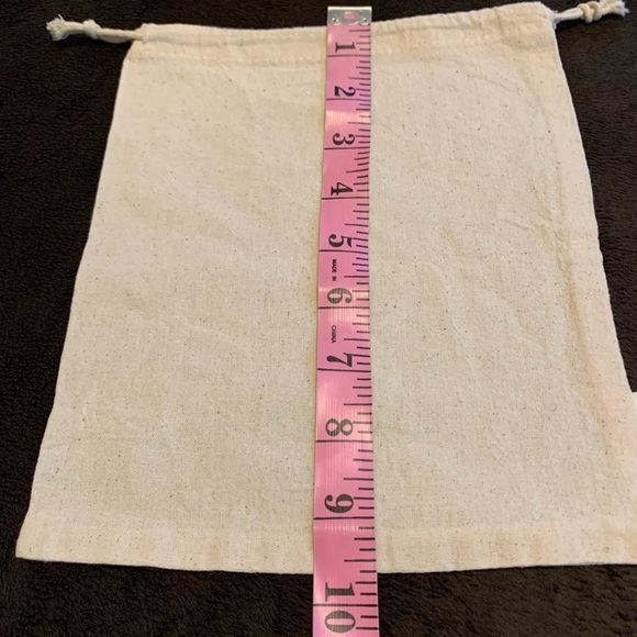 SHANA LUTHER smaller drawstring sand color dust bag VVGUC - Picture 5 of 7